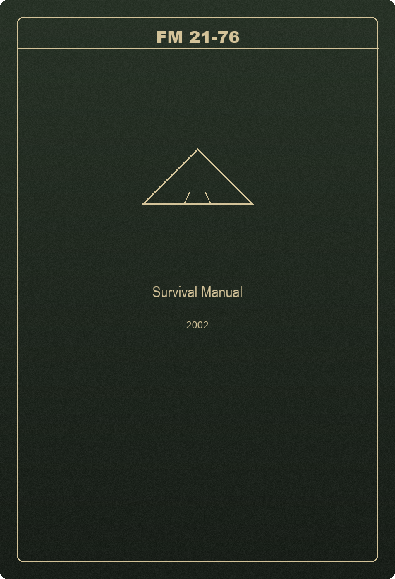 FM 21-76 - Survival Manual (2002)